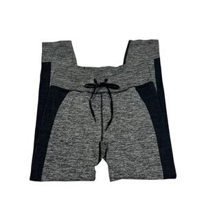 Victoria's Secret Pink Active Drawstring Yoga/Workout Heather Gray Leggings